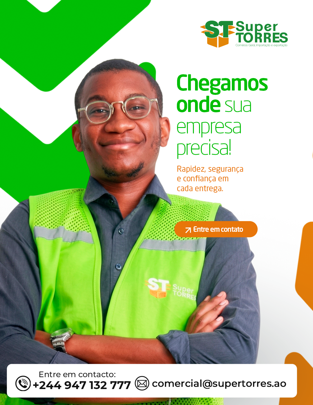 Identidade Visual e Branding SuperTORRES Angola